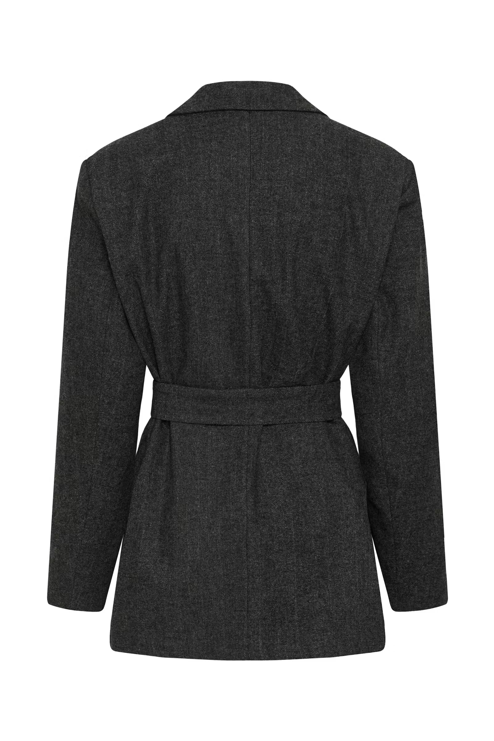My Essential Wardrobe MWLayla Blazer Dark Grey Mel.