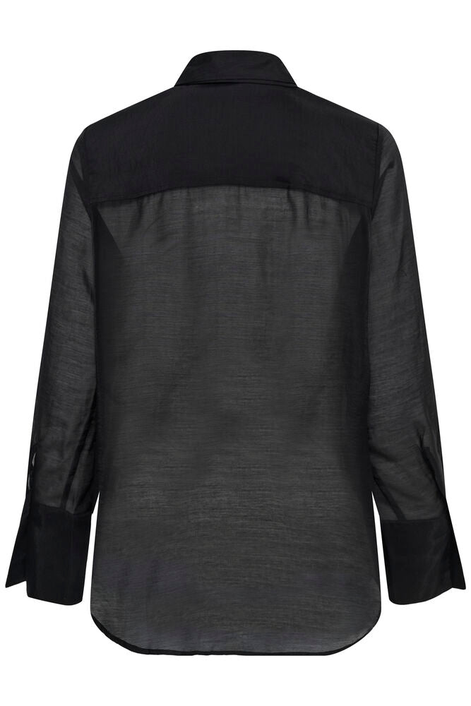 My Essential Wardrobe MWSmilla Oversize Shirt Black
