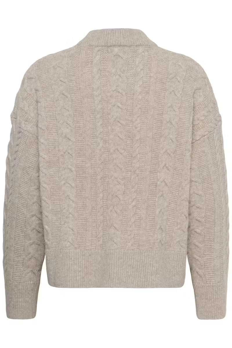 My Essential Wardrobe MWParis LW Pullover Beige Melange