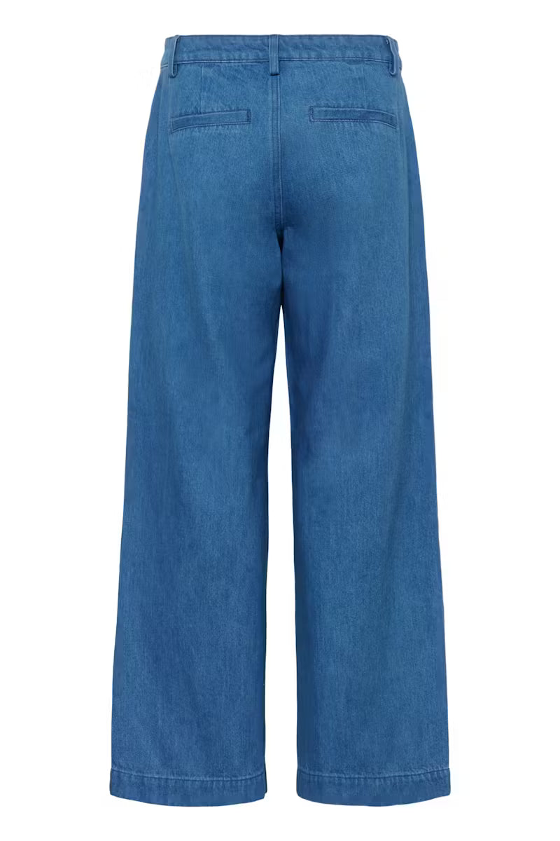 My Essential Wardrobe MWTessa 180 Mid X-Wide Clear Blue Wash