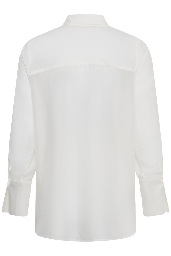 My Essential Wardrobe MWSmilla Oversize Shirt Snow White