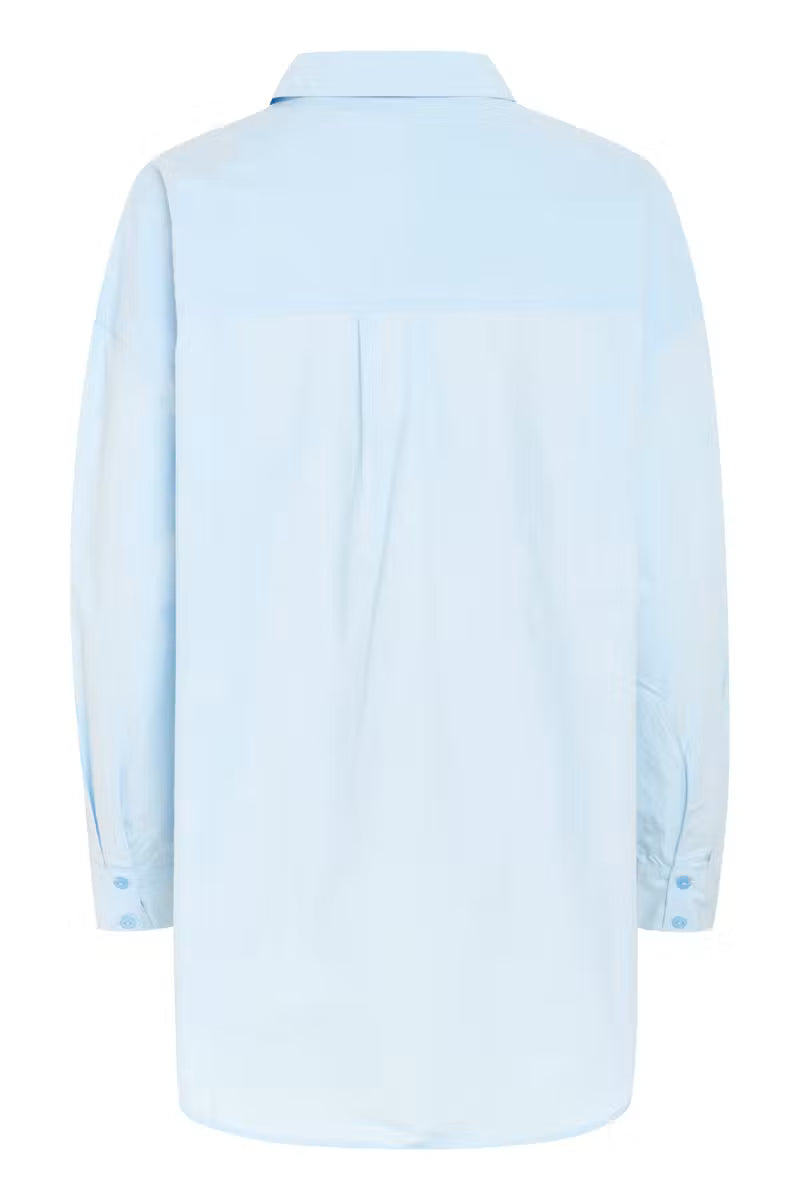 My Essential Wardrobe 03 The Boxy Shirt 144115 Cashmere Blue