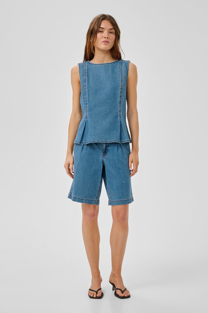 My Essential Wardrobe MWLara 115 Top Marvin Blue Wash