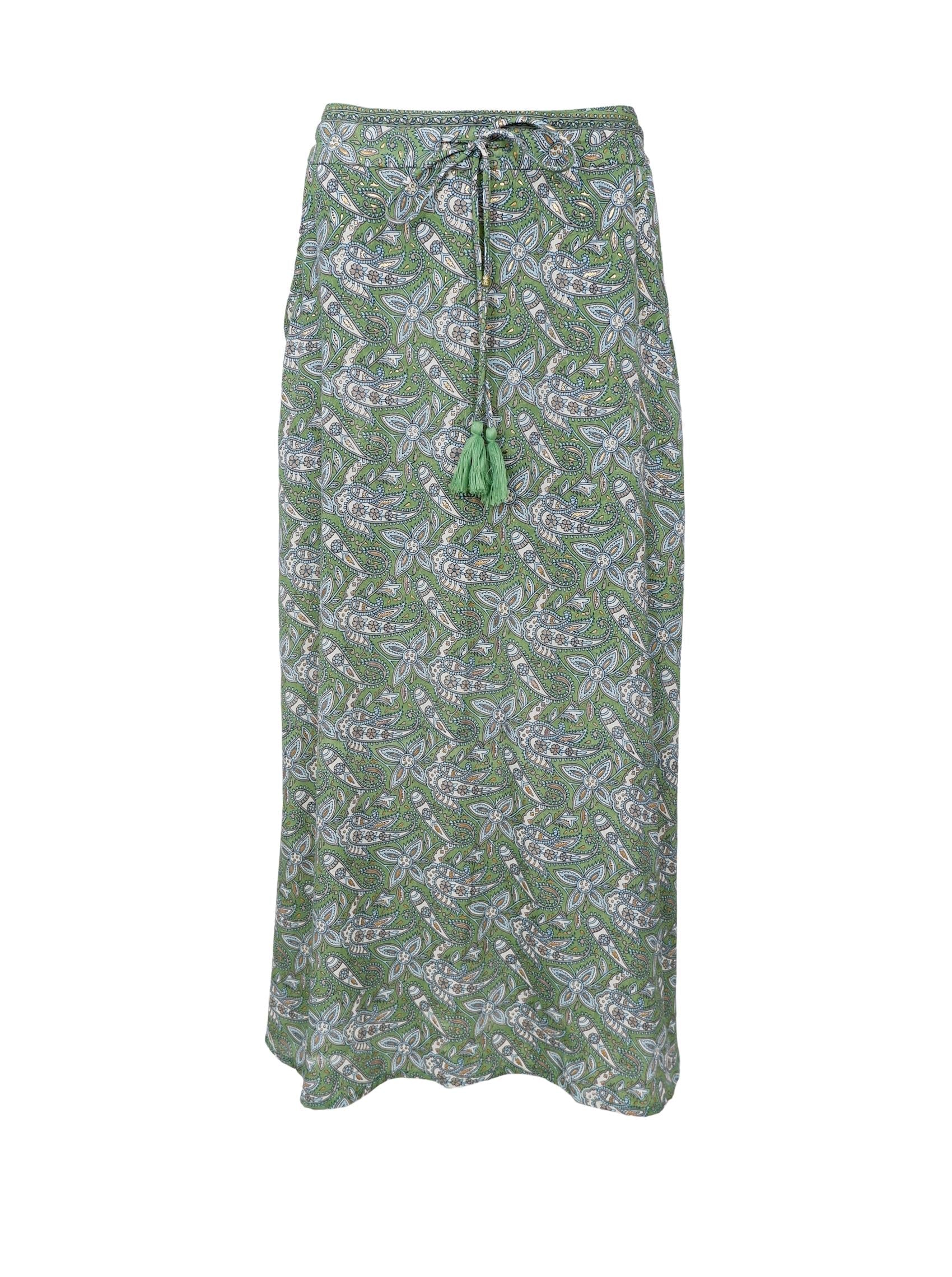 Black Colour BCLuna Regular Skirt Glory Green