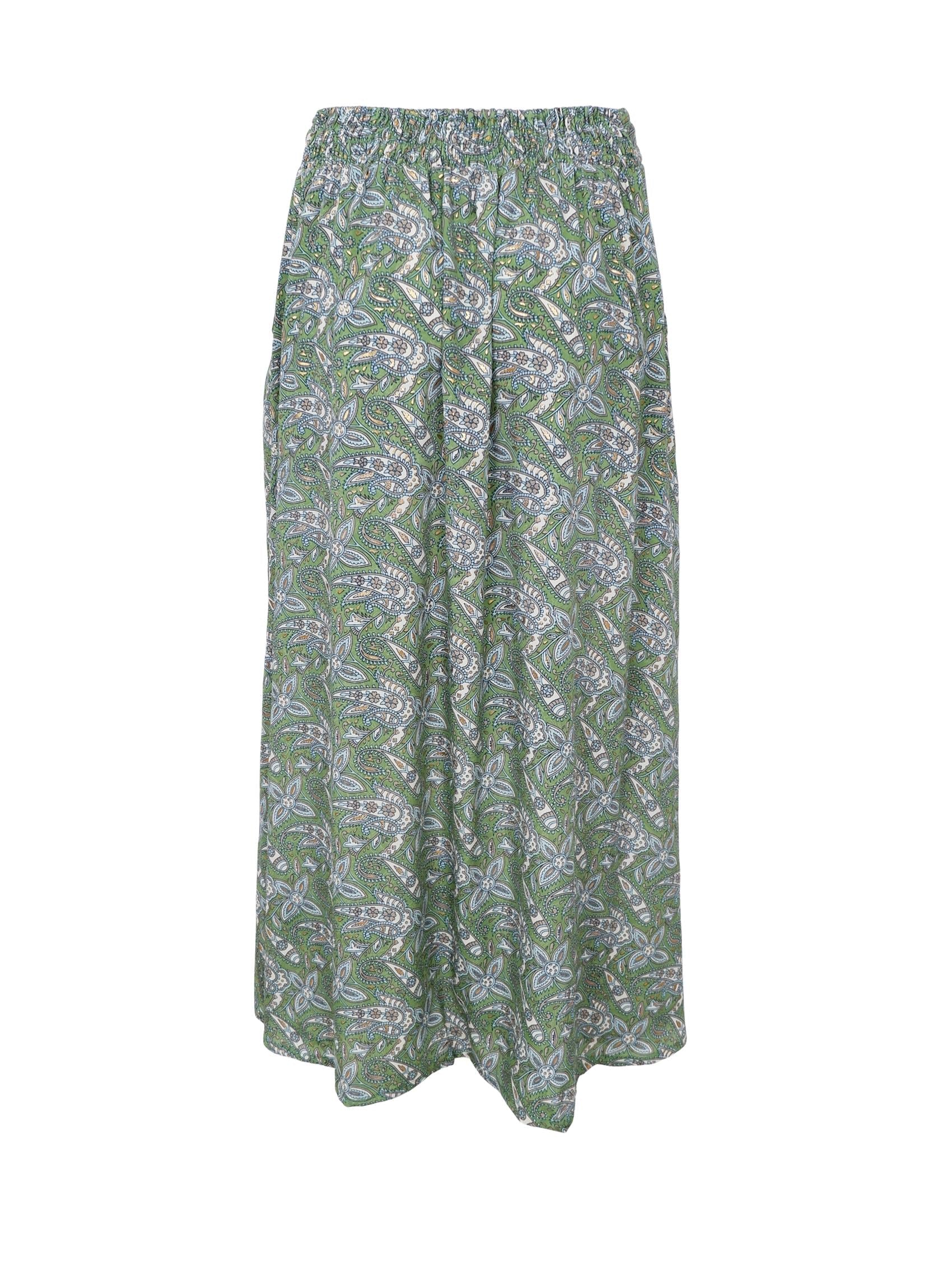 Black Colour BCLuna Regular Skirt Glory Green
