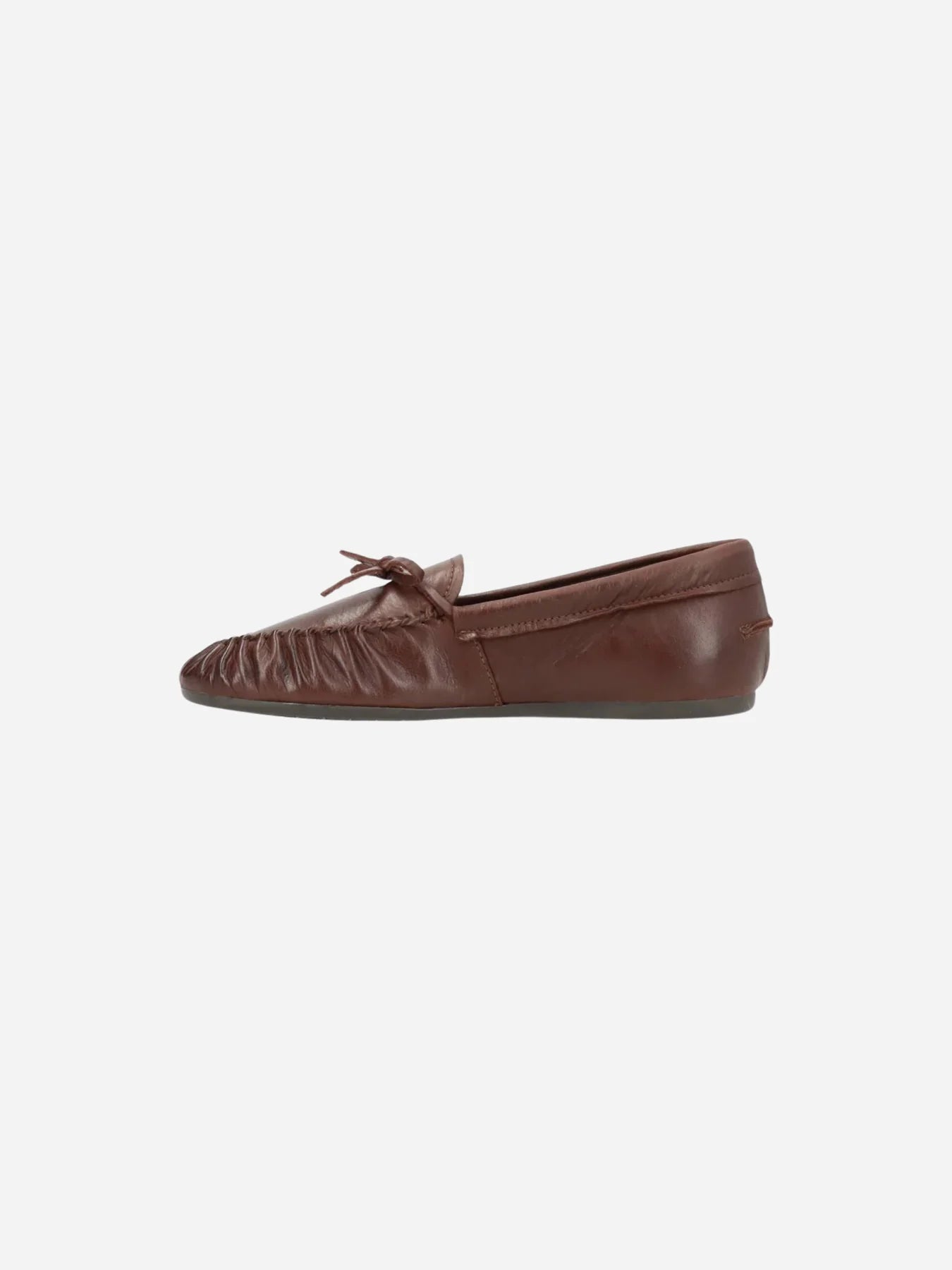 Phenumb Feather Loafers Leather Ebony