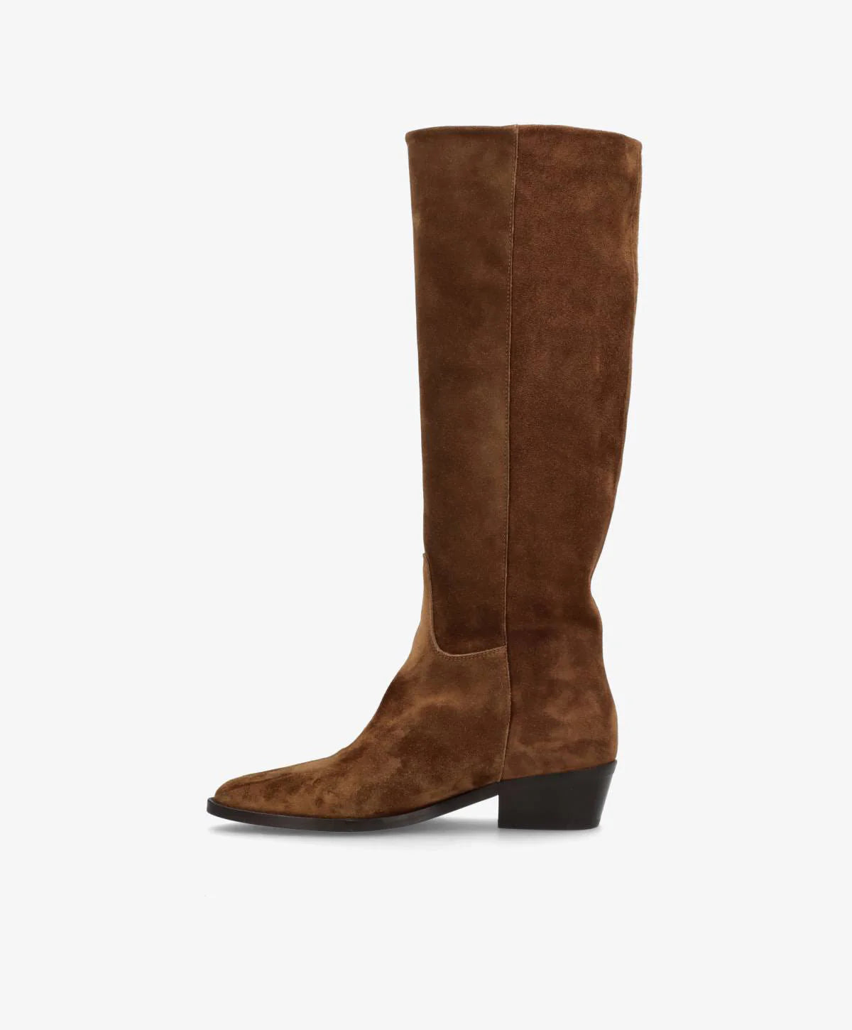 Phenumb Confidence Long S Suede Brown Dark