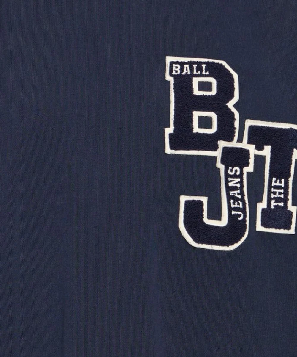 BALL Baalessandro Letter Patch Sweat Sky Captain - Blue