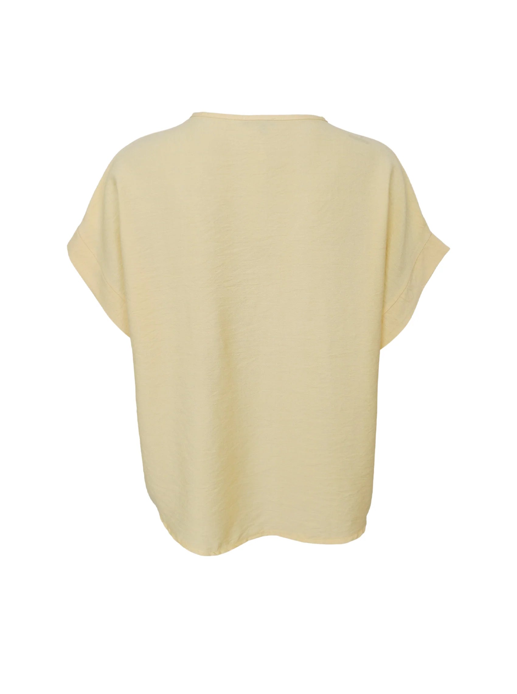 Black Colour BCSamos Blouse Lt. Yellow