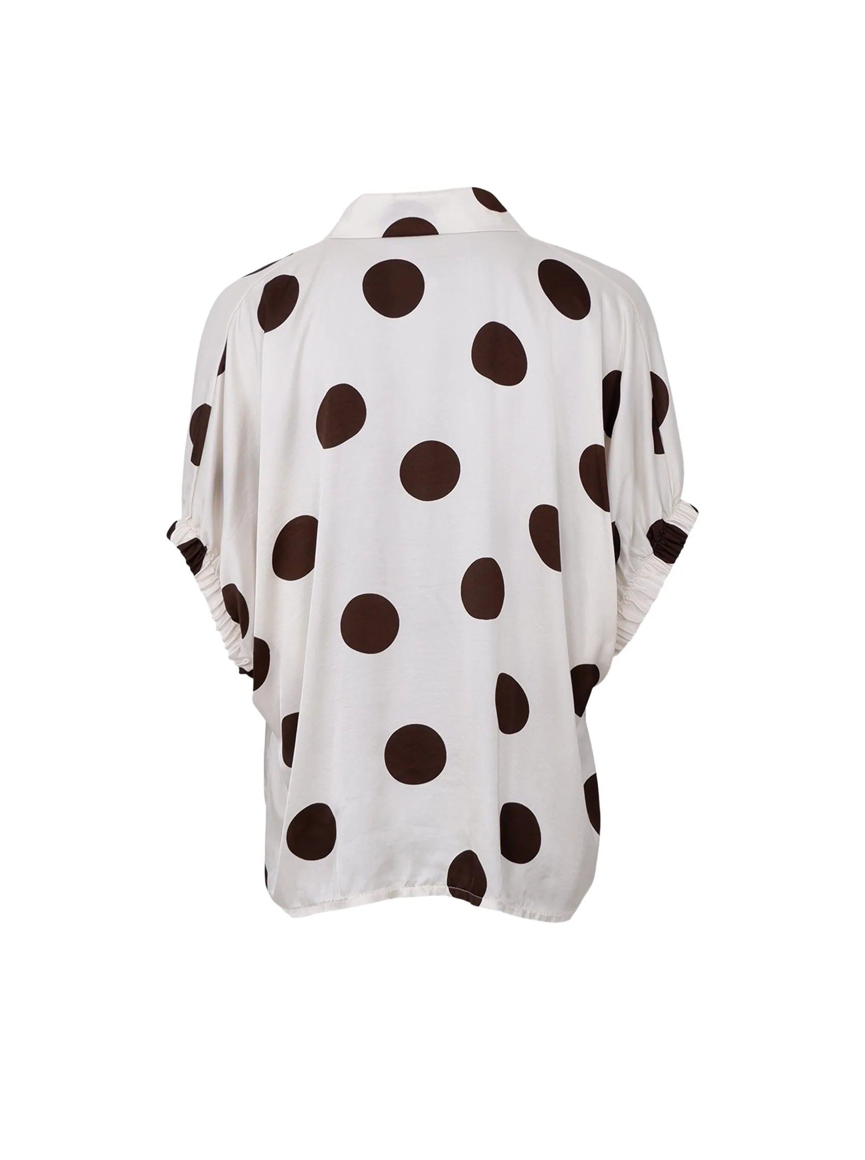 Black Colour BCMabel Shirt Blouse Off White Dot