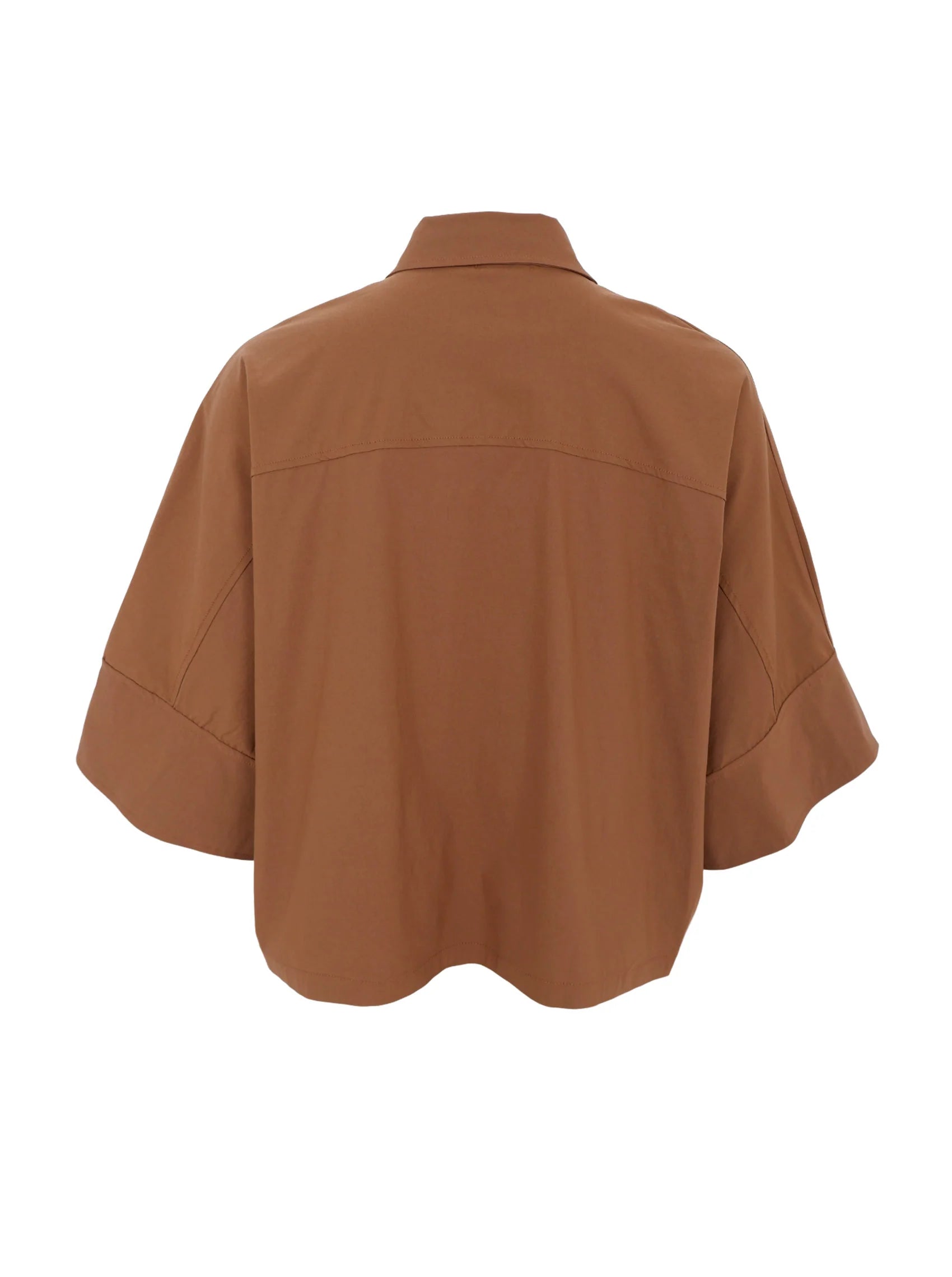 Black Colour BCDavina Loose Shirt 41055 Hazelnut Brown
