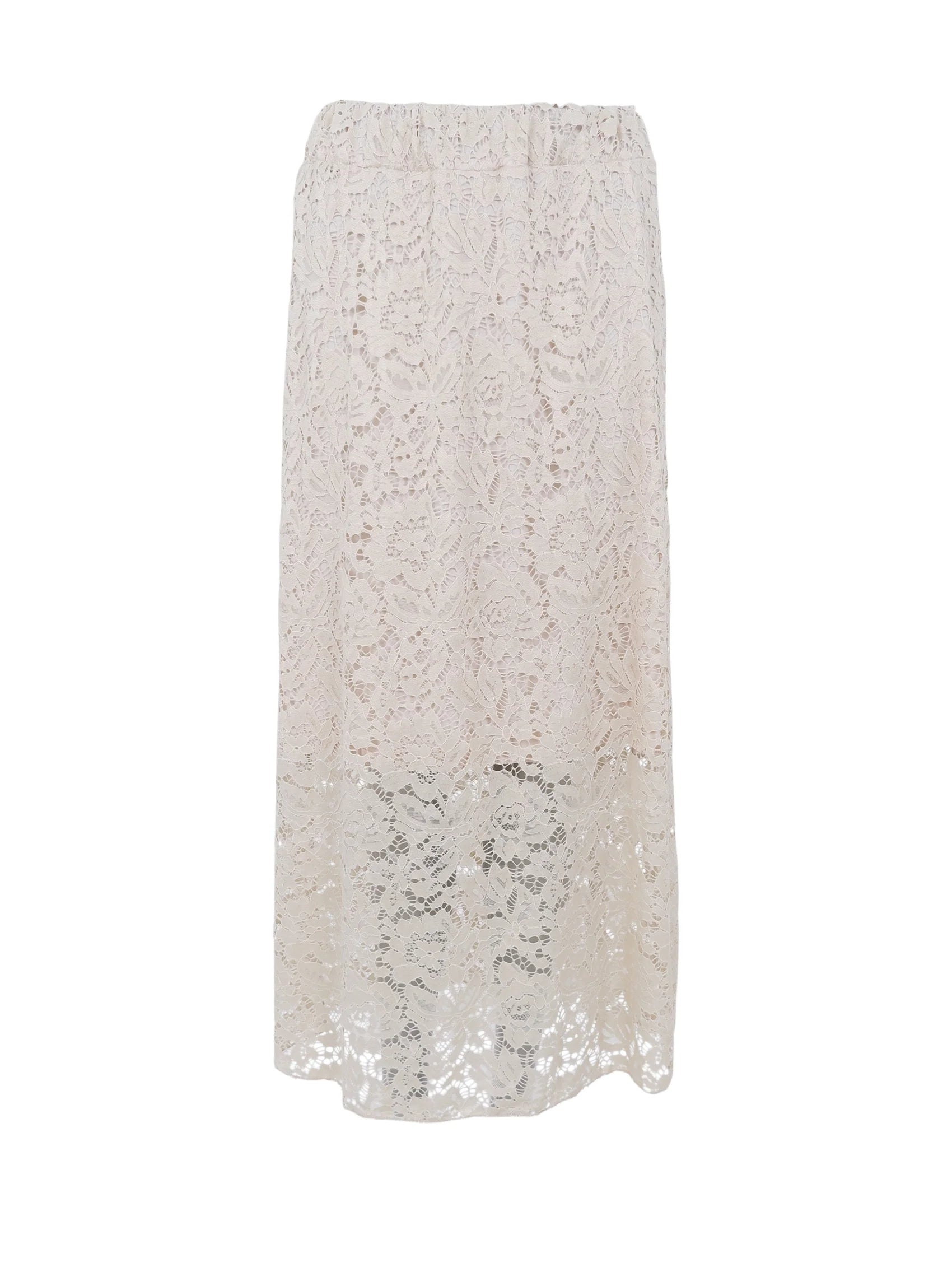 Black Colour BCDebbie Lace Skirt Cream