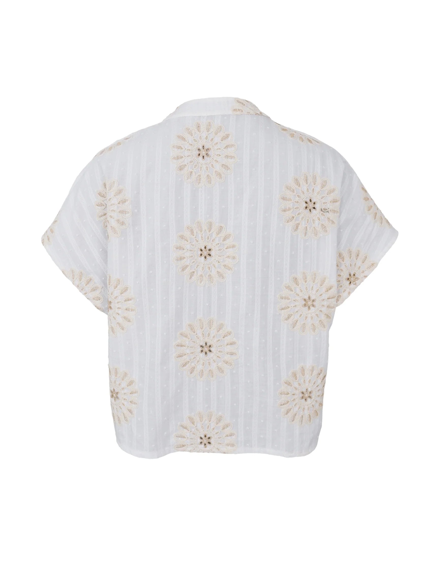 Black Colour BCBlanca Loose Shirt Creme