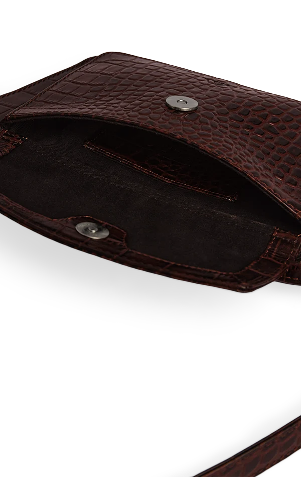 Markberg ZayaMBG Belt Bag Croco Espresso Brown