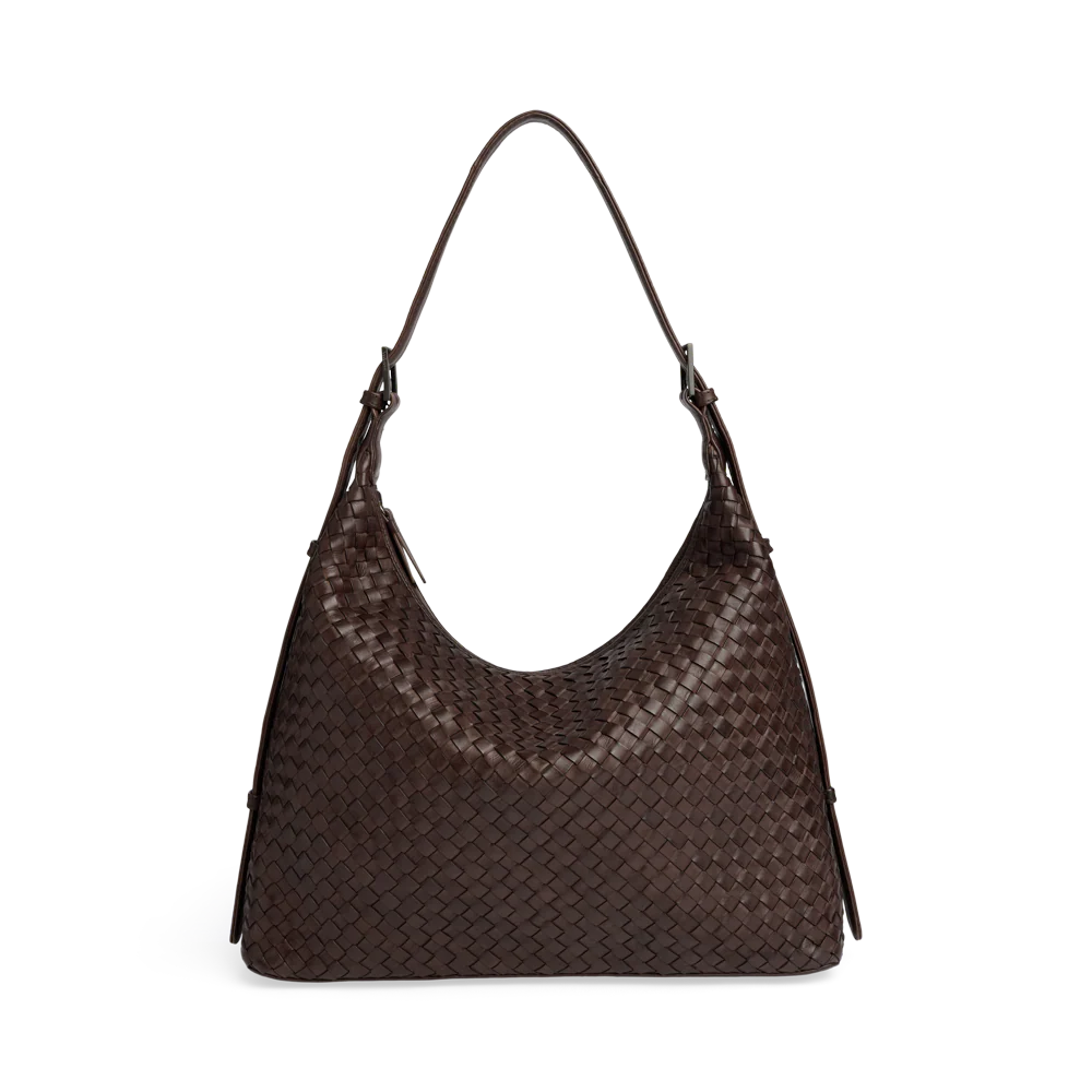 Markberg TribecaMBG Bag Weave Dark Brown