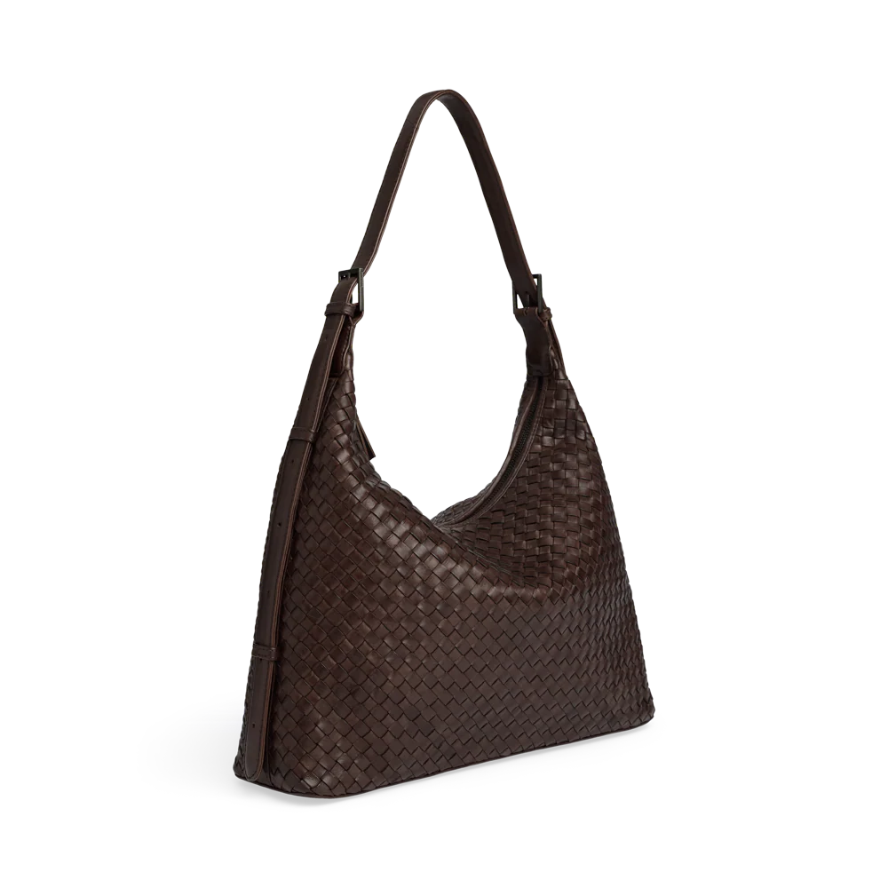 Markberg TribecaMBG Bag Weave Dark Brown