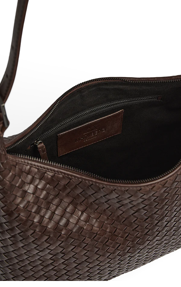Markberg TribecaMBG Bag Weave Dark Brown
