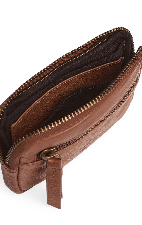 Markberg RoryMBG Coin Purse 4685SVI Cognac W./ Br. Gold