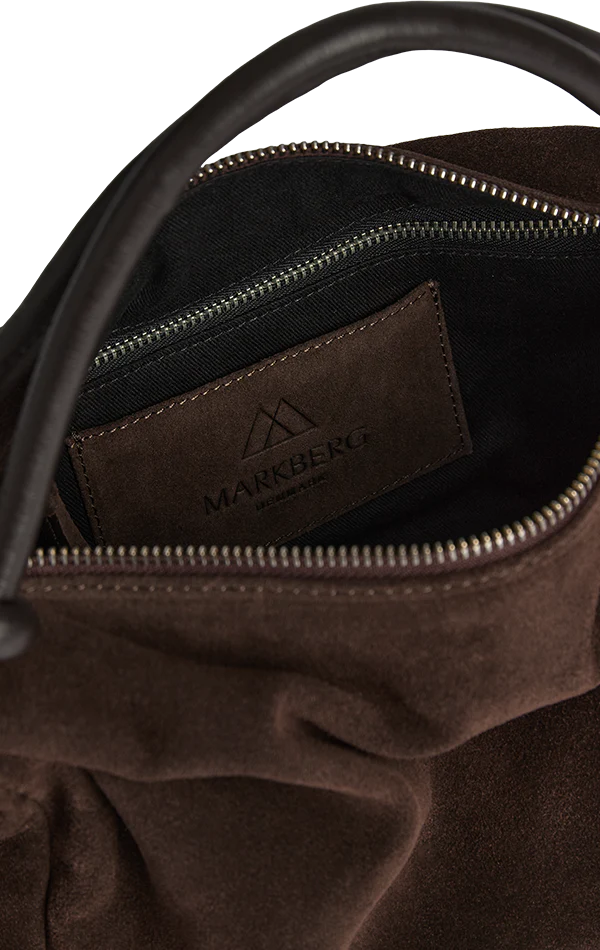 Markberg ZaharaMBG Handbag Suede Dark Brown