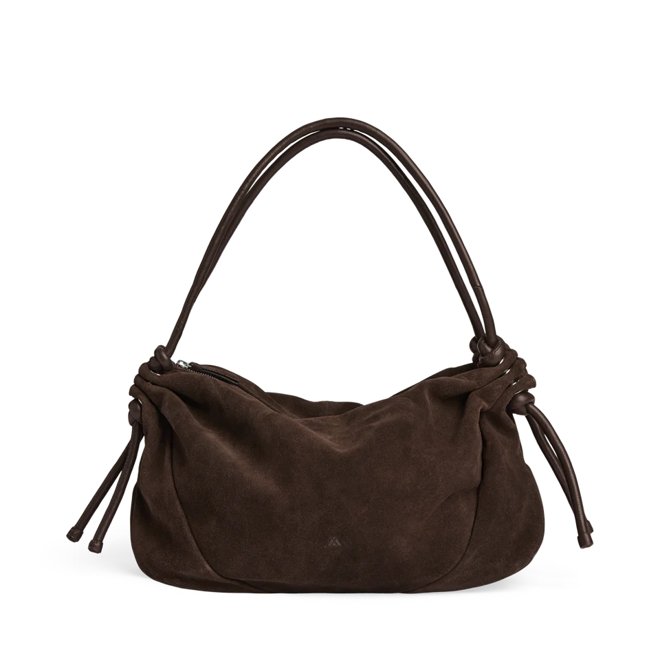 Markberg ReignMBG Bag Suede Dark Brown