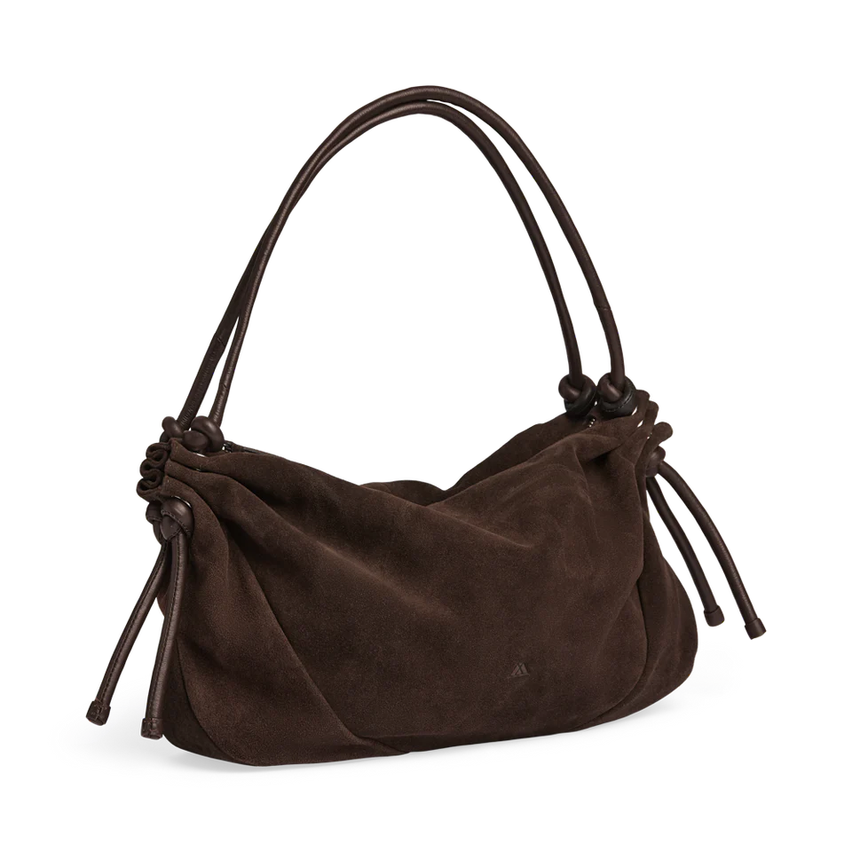 Markberg ReignMBG Bag Suede Dark Brown