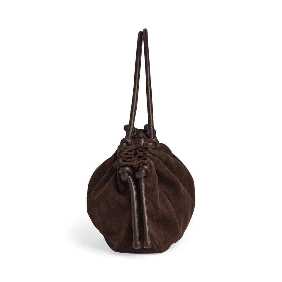 Markberg ReignMBG Bag Suede Dark Brown