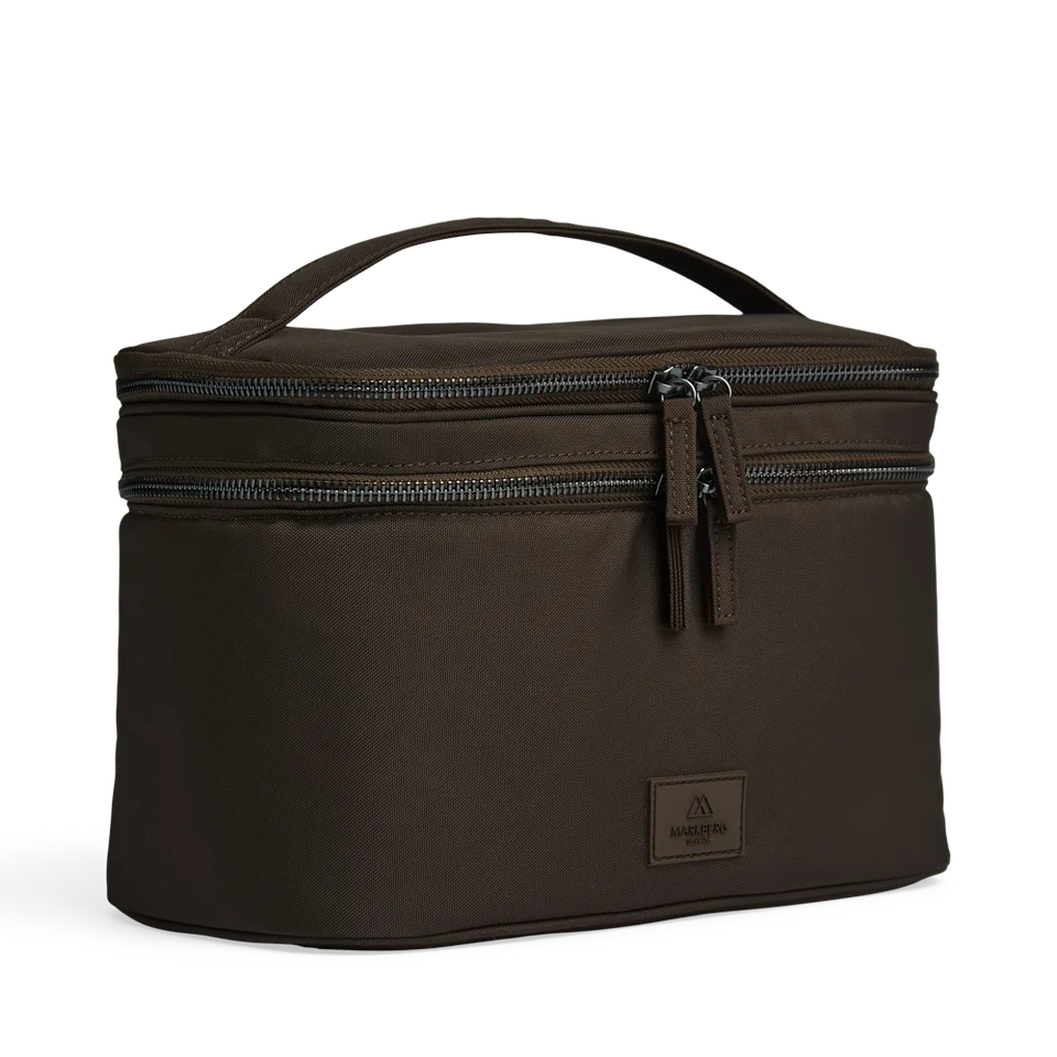 Markberg TreasureMBG Toiletry Bag, Rec. Espresso Brown