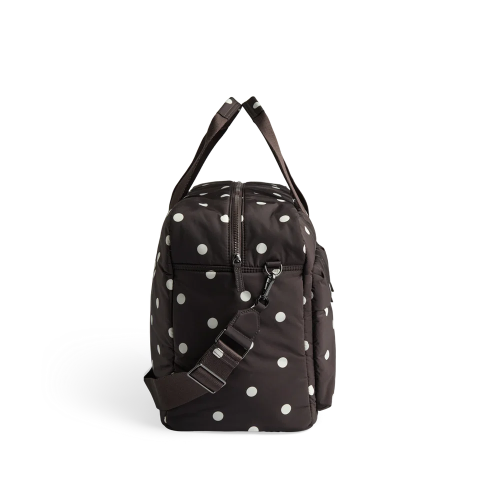 Markberg MoreMBG Weekend Bag, Recycled 4929RPV Polka Dot Brown
