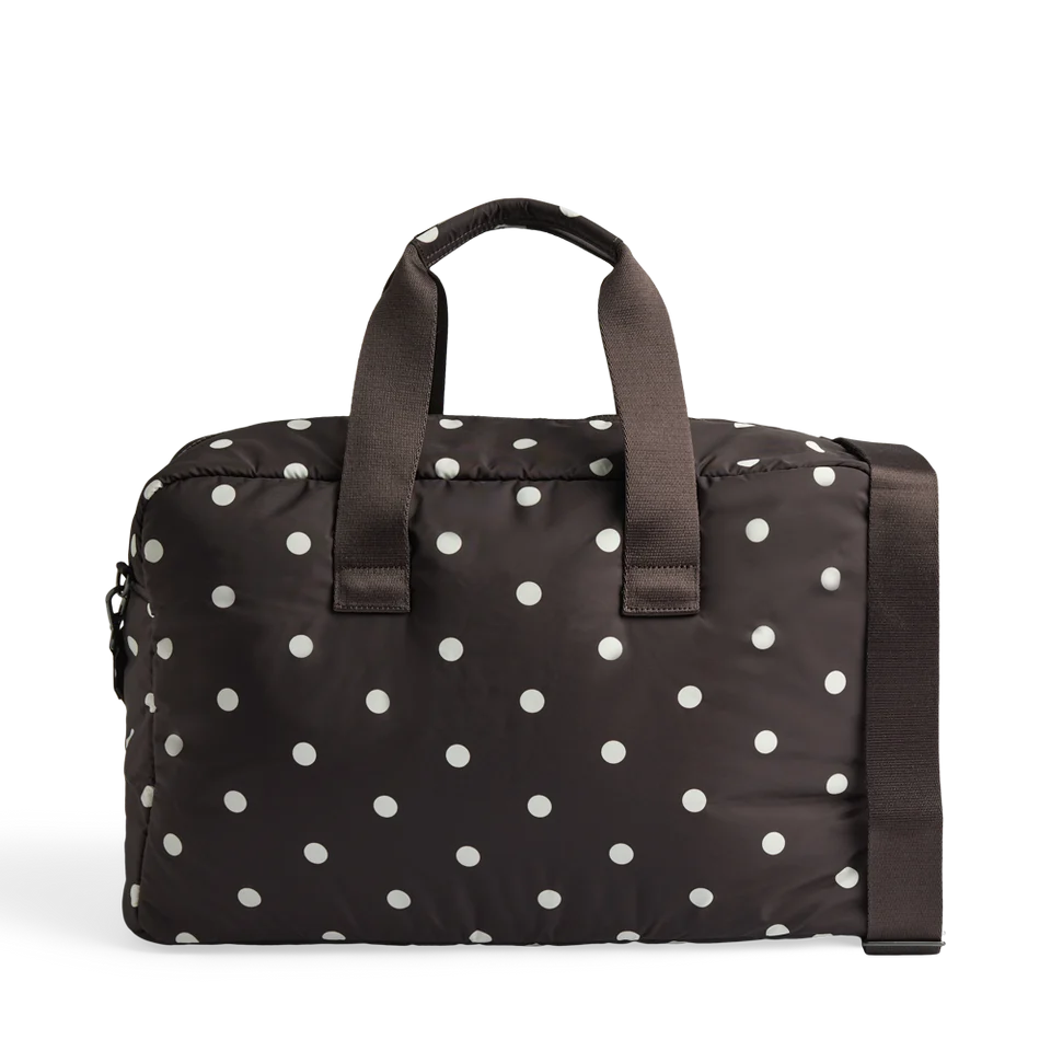 Markberg MoreMBG Weekend Bag, Recycled 4929RPV Polka Dot Brown