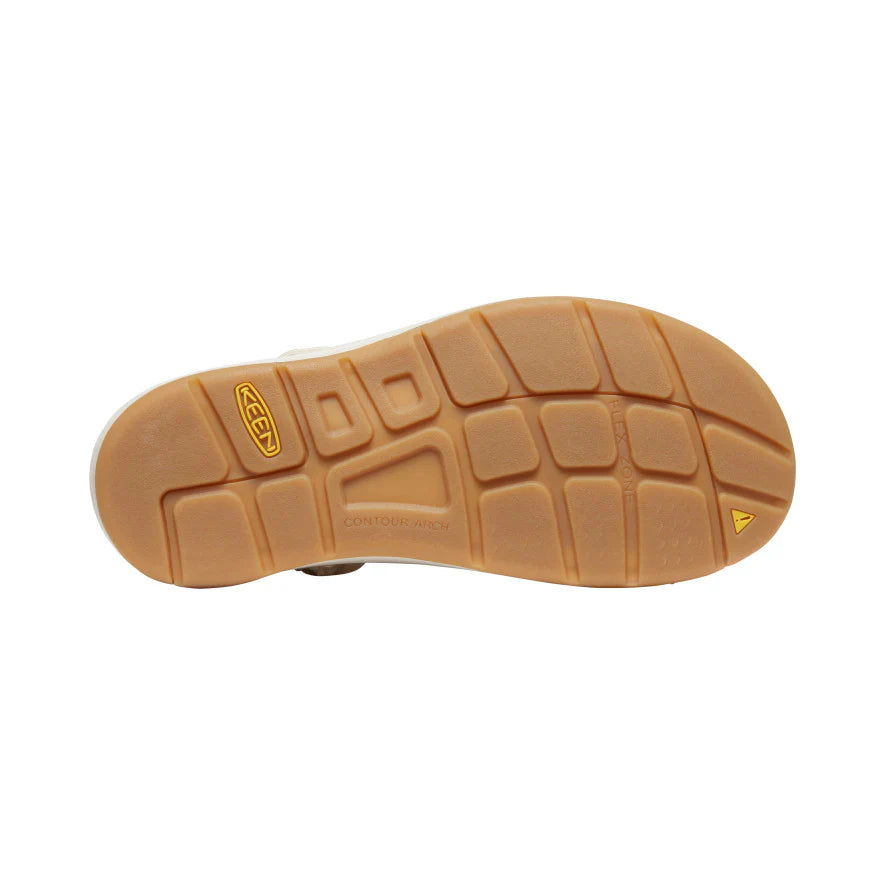 KEEN KE Uneek Canvas Natural Cnvas-B Sandal & Slides Birch