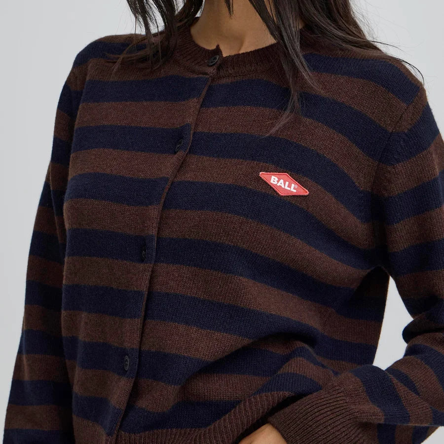 BALL Batardelli Cardigan 190915 Coffee Bean