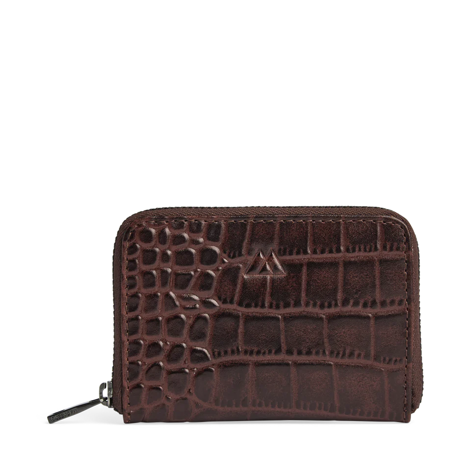 Markberg SelmaMBG Wallet Croco Espresso Brown