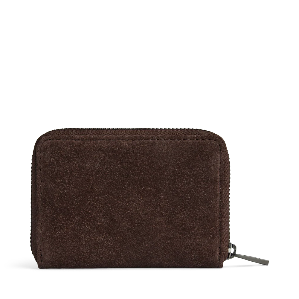 Markberg SelmaMBG Wallet Suede Dark Brown