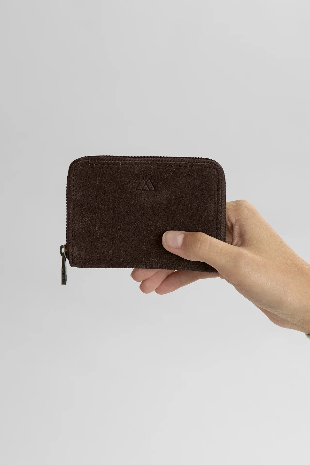 Markberg SelmaMBG Wallet Suede Dark Brown