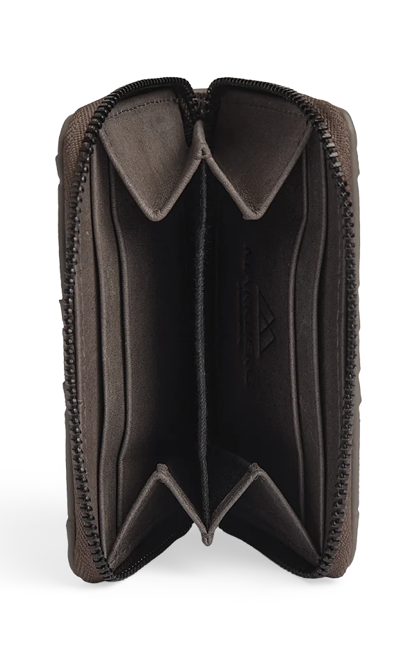 Markberg SelmaMBG Wallet Suede Weave Major Brown