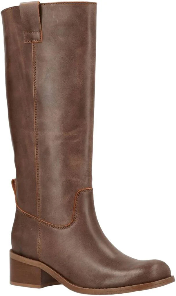 Phenumb Martina Long Leather Nougat