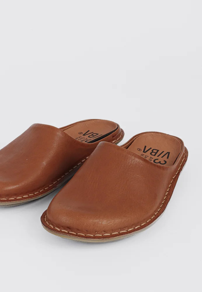 VIBAe Roma Leather Fawn Tan