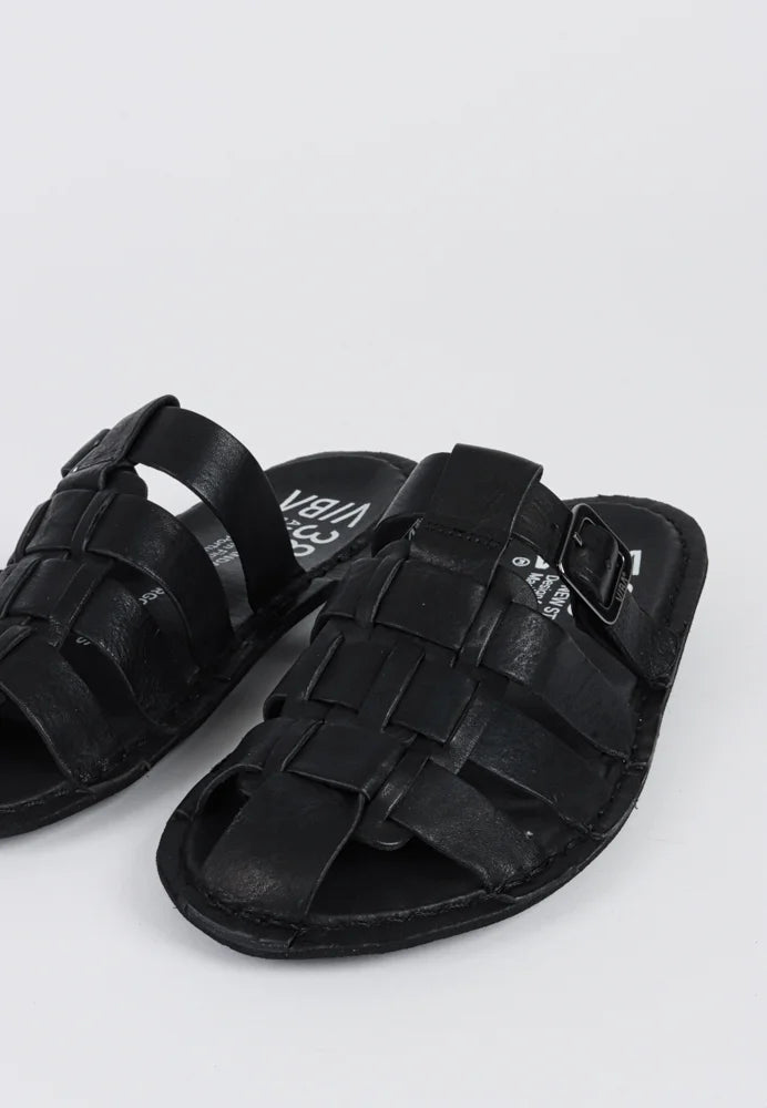 VIBAe Amalfi Leather Preto Black