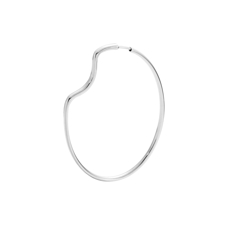 Maria Black Copenhagen 50 Hoop Silver