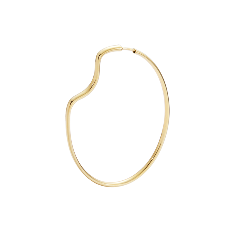 Maria Black Copenhagen 50 Hoop Gold