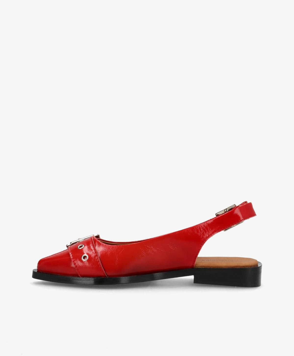 Phenumb Want Leather Patent Red