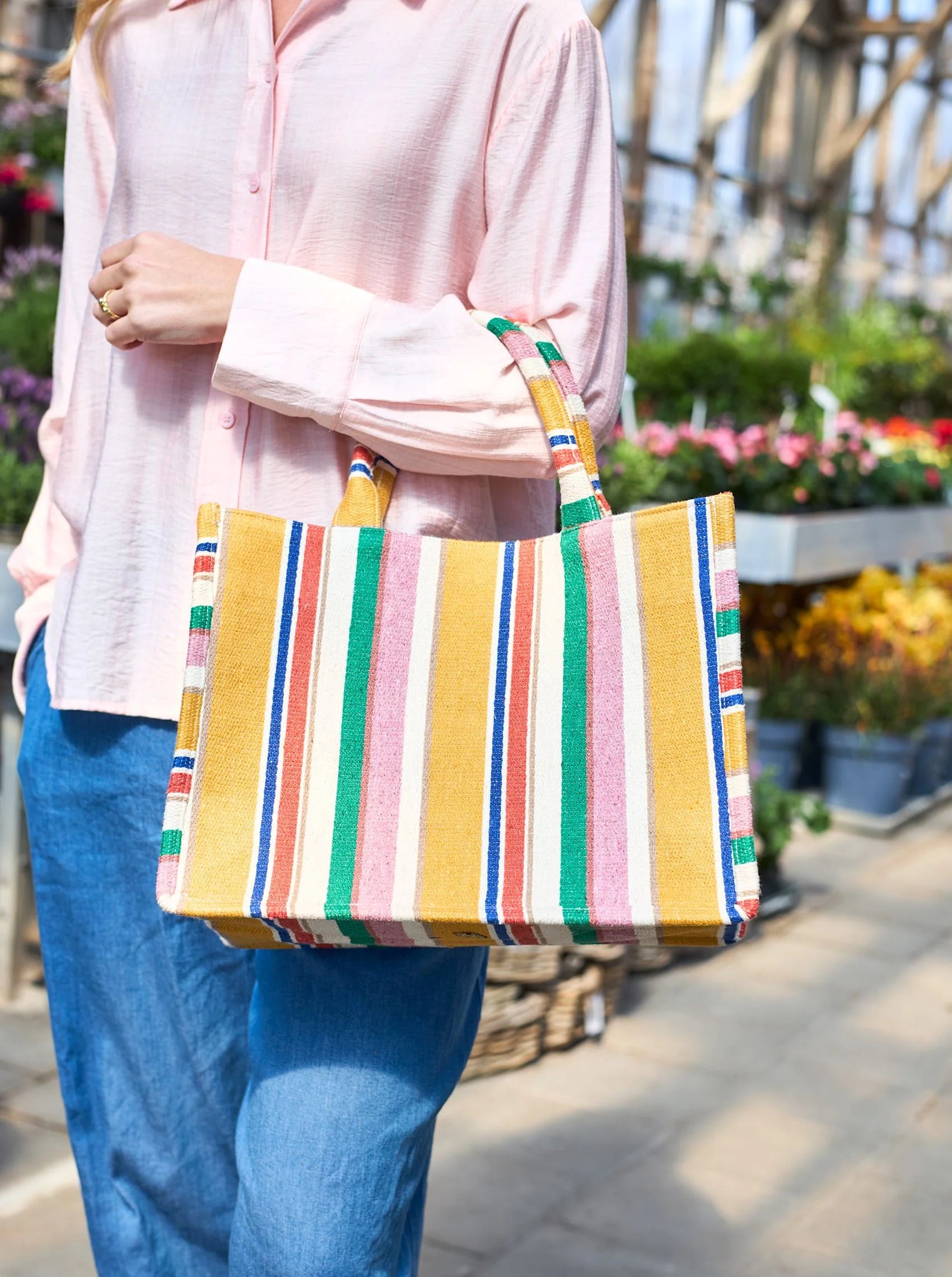 Black Colour BCDex Bag Sun Stripe