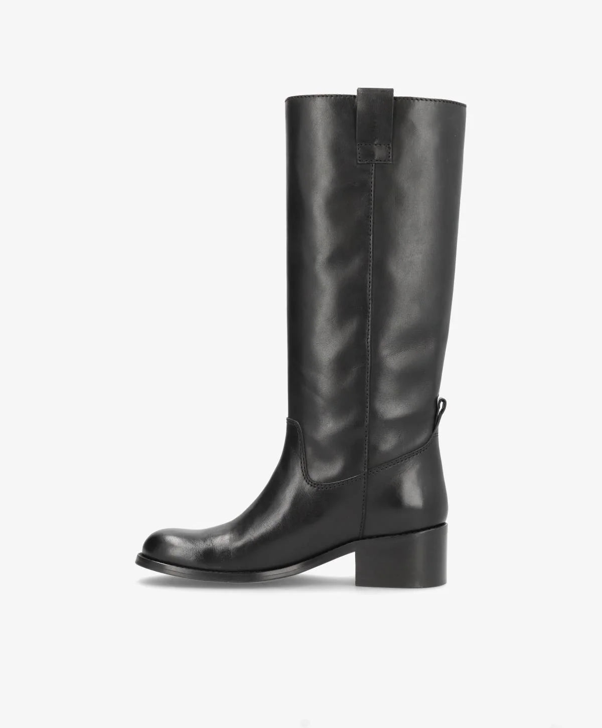 Phenumb Martina Long Wix Leather Black