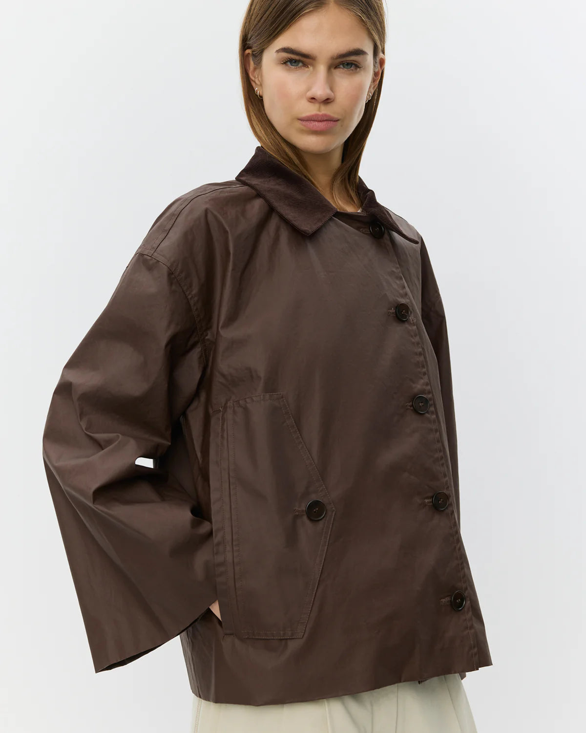 Sofie Schnoor AgathaSW Jacket Dark Brown