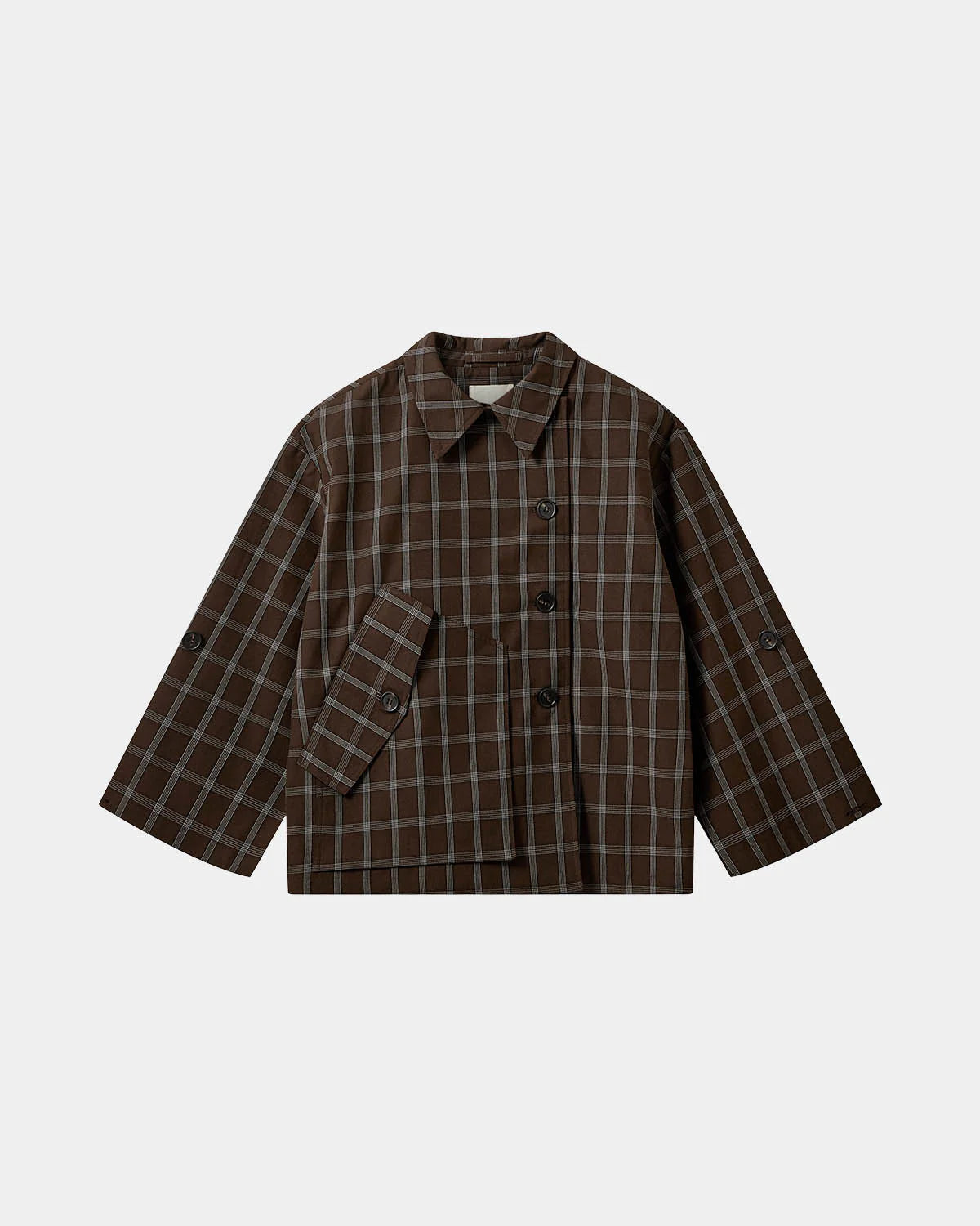 Sofie Schnoor AgathaSW Check Jacket Brown Check