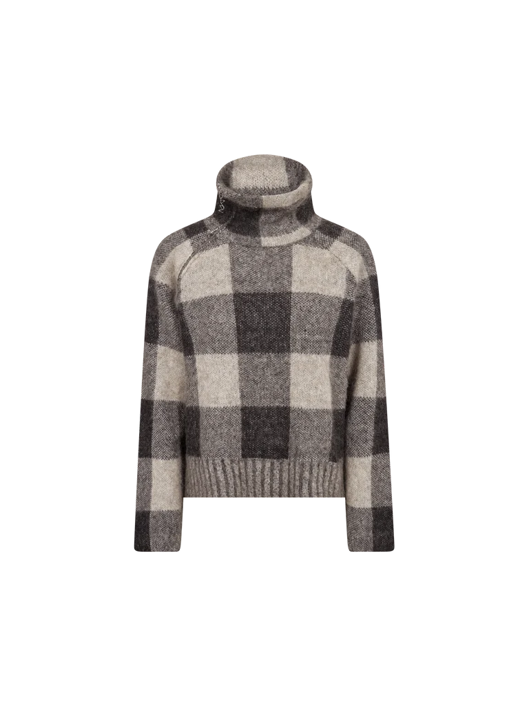 Mos Mosh MMMaija Check Knit Black