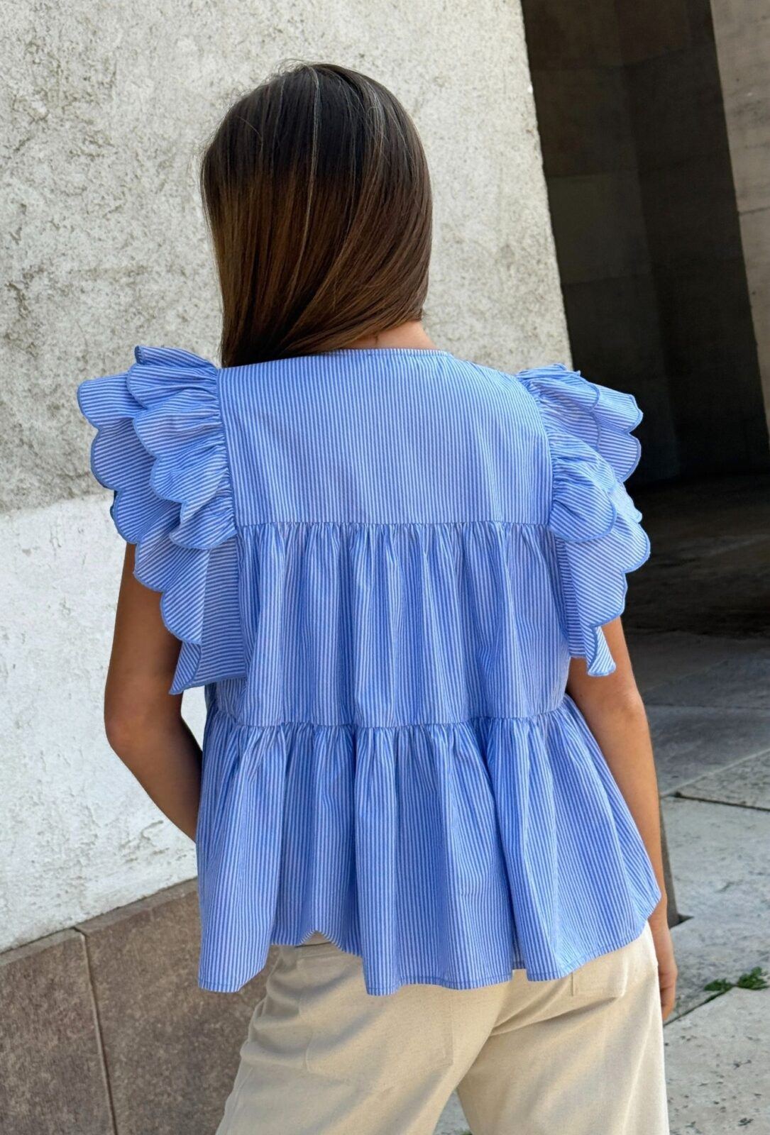 Boii Adauge Stripe Blouse Baby Stripe
