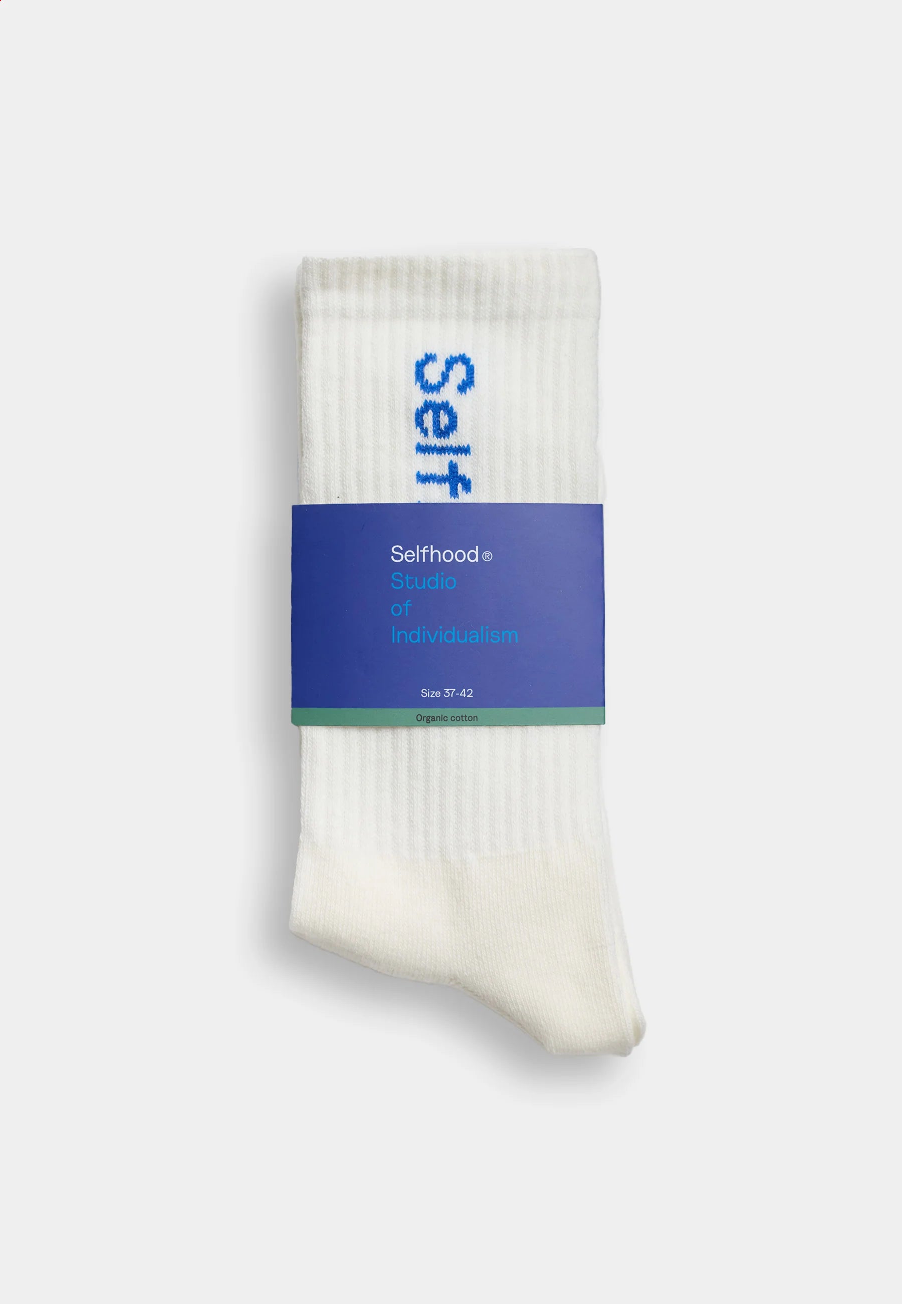 SELFHOOD Brand Sock 99800 White
