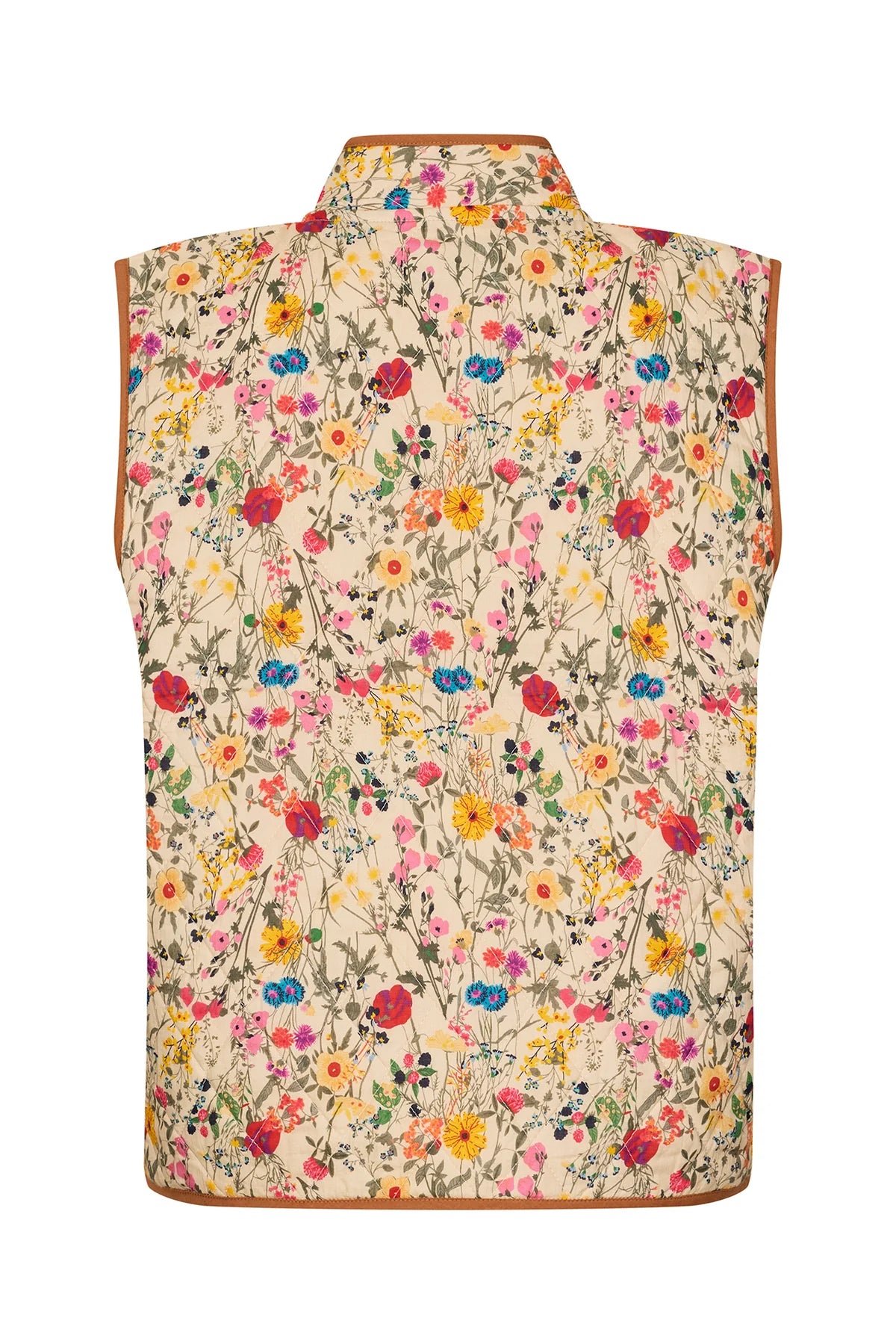 Lollys Laundry CairoLL Quilted Vest Flower Print
