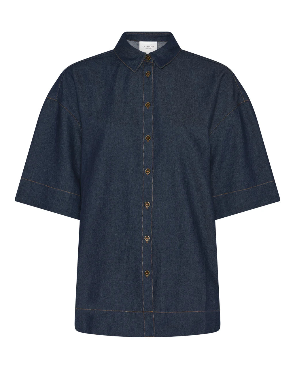 La Rouge Charlotte Shirt Dark Denim